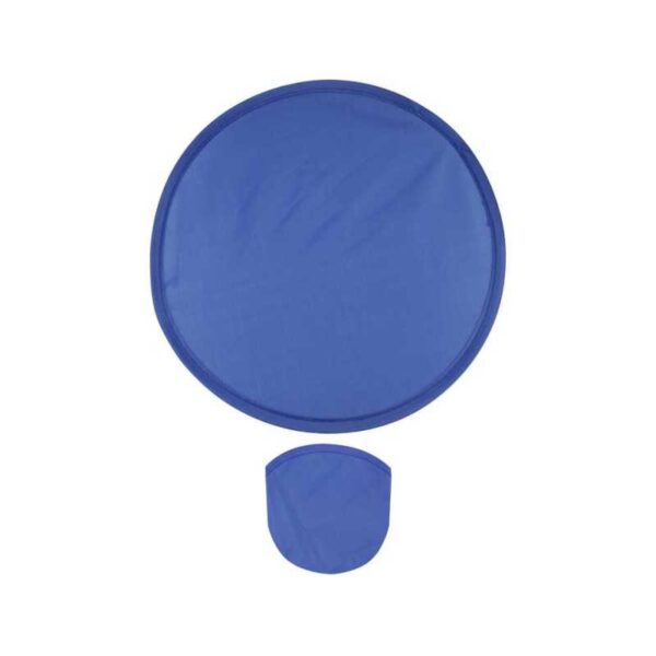 frisbee colapsible nylon azul merchandising