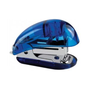 mini engrapador plástico azul merchandising