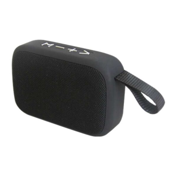 mini parlante bluetooth negro merchandising